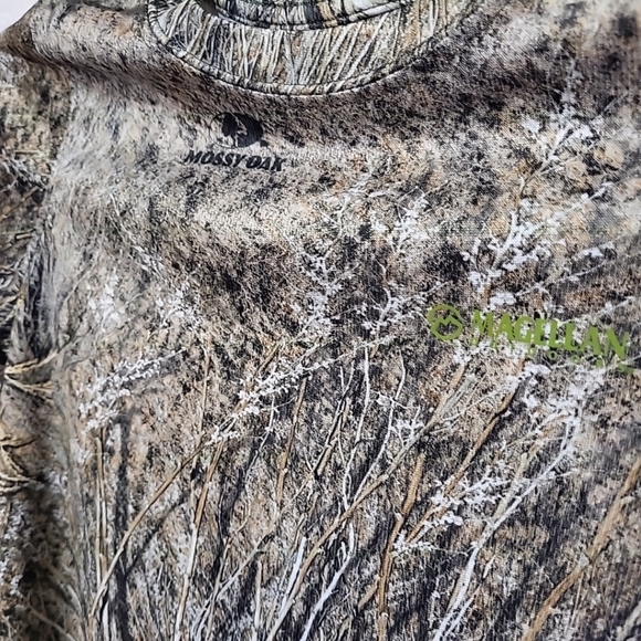 Magellan Mossy Oak Youth XS Long Sleeve Mesh Wicking Hunting Brush NWT Camo - Picture 5 of 8